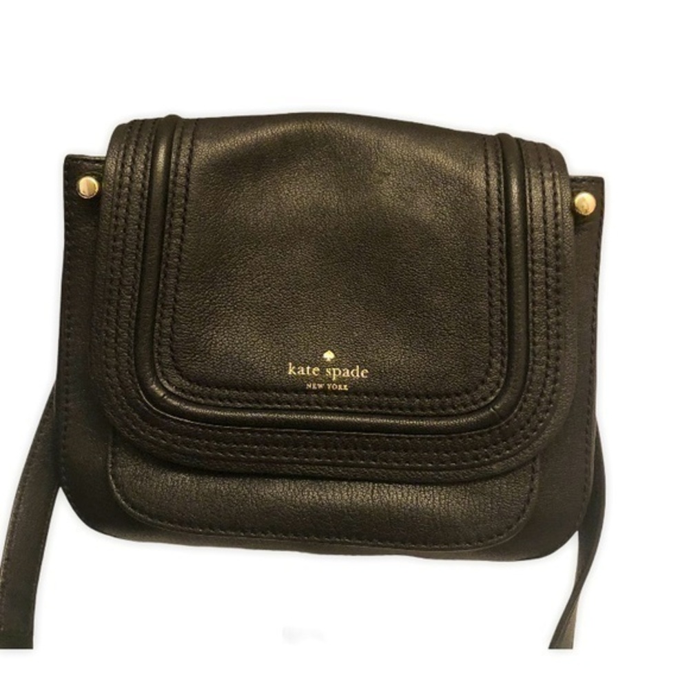 Kate spade black messenger bag